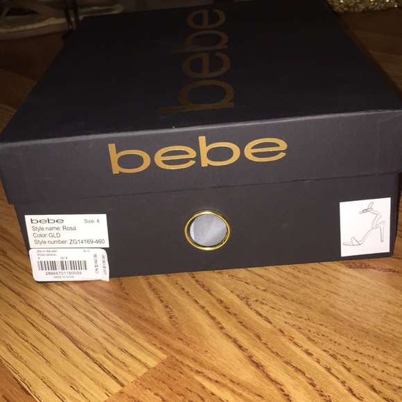 Bebe Strappy Heels snakeskin - Picture 3 of 4